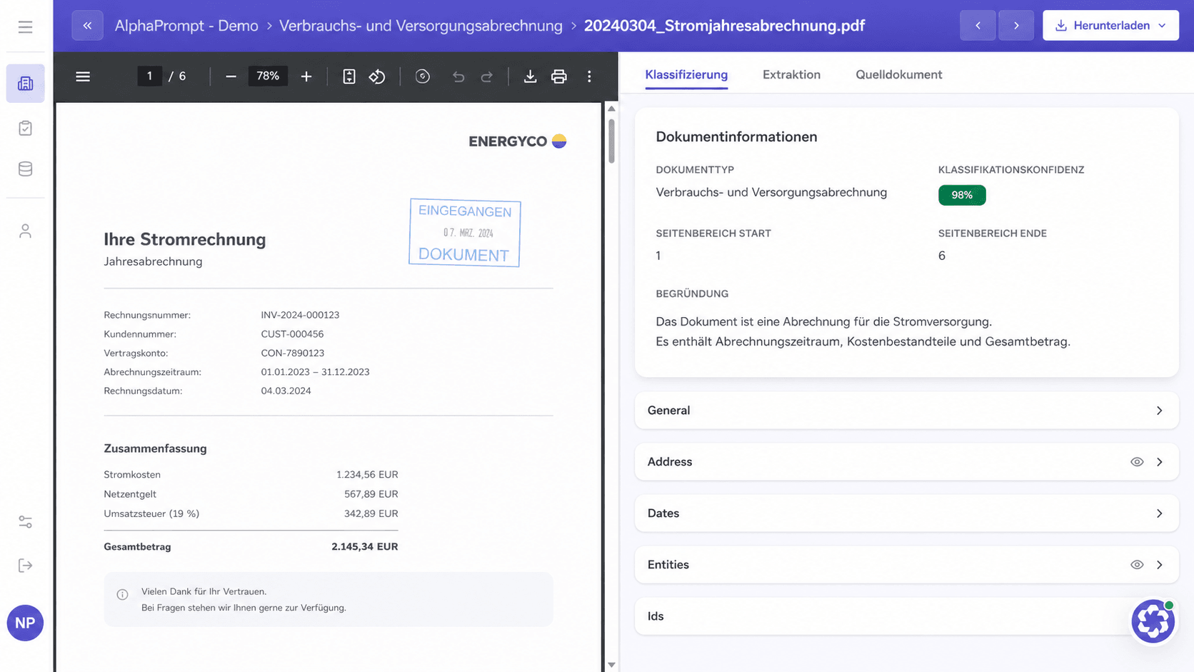 From document to booking-ready data.